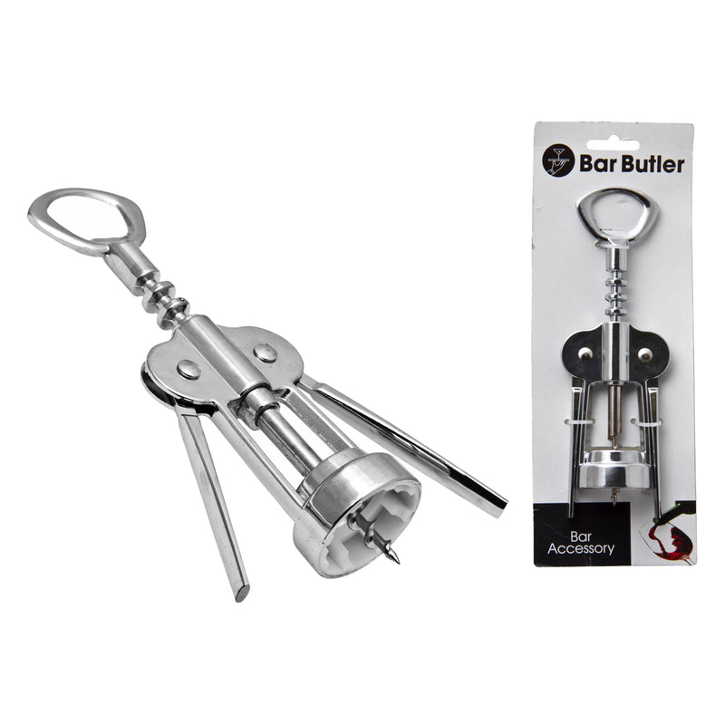 BAR BUTLER HEAVY DUTY WING CORKSCREW, (190X60X40MM)