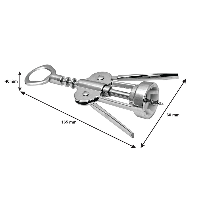 BAR BUTLER HEAVY DUTY WING CORKSCREW, (190X60X40MM)