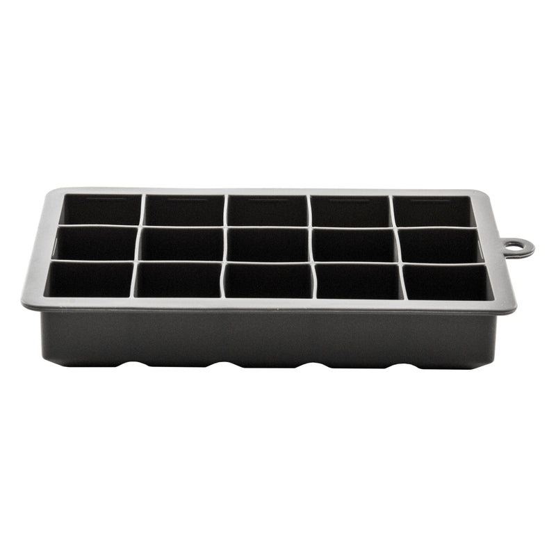 BAR BUTLER GREY SILICONE ICE CUBE (15) TRAY, (195X125X25MM)