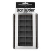 BAR BUTLER GREY SILICONE ICE CUBE (24) TRAY, (195X125X25MM)