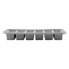 BAR BUTLER GREY SILICONE ICE CUBE (12) TRAY, (260X110X30MM)