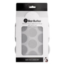 BAR BUTLER ICE/BABY FOOD SILICONE MOULD (10) WITH COVER GREY, (225X160X40MM)