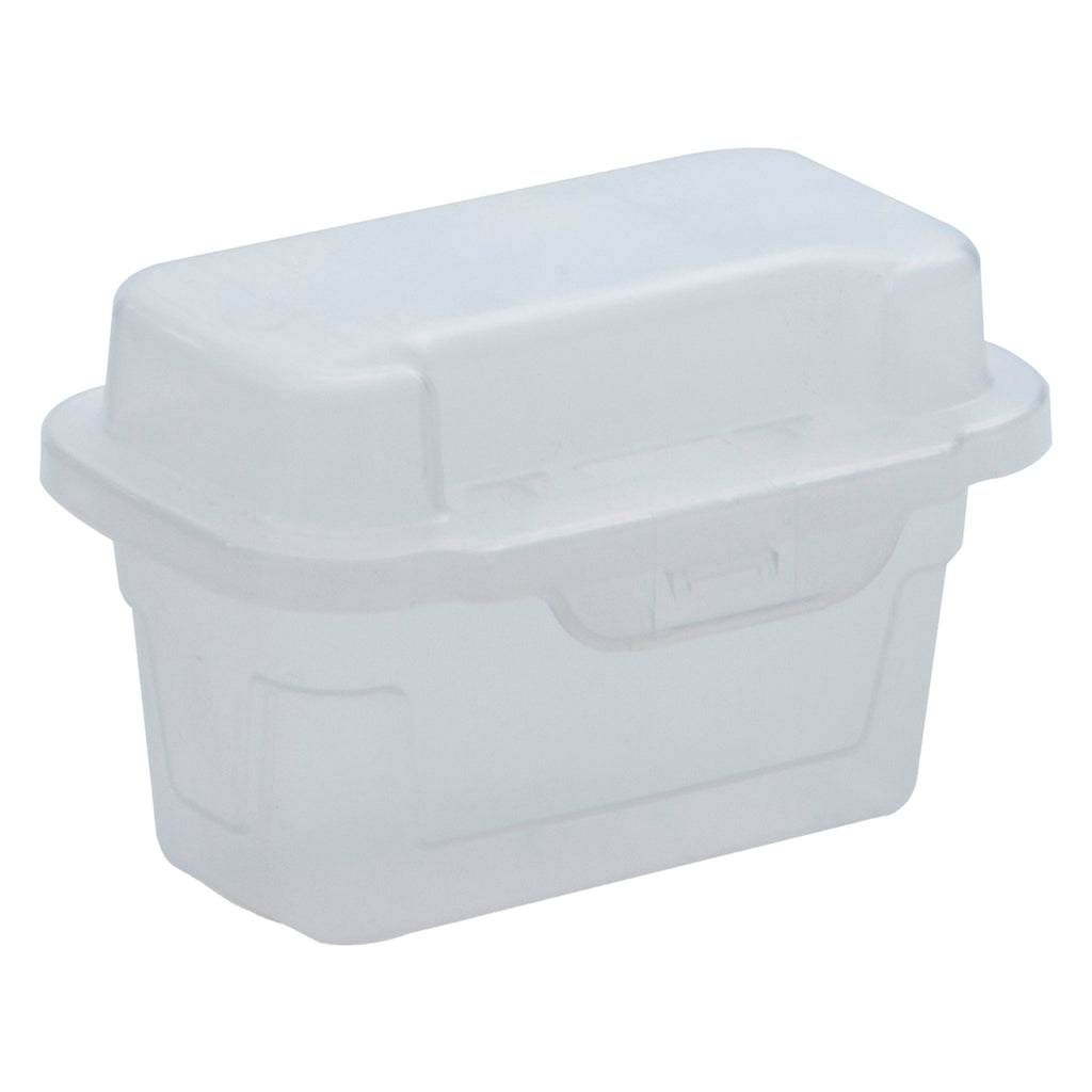 REGENT PLASTIC KEMPY SMALL STORAGE BOX CLEAR, 150ML (104X70X70MM)