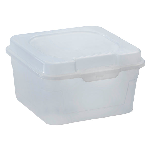 REGENT PLASTIC KEMPY SMALL STORAGE BOX CLEAR, 1.3LT (160X170X55MM)