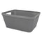 REGENT PLASTIC NEW KNIT BASKET MED, ASST. COLOURS BLUE, GREY AND WHITE (295X235X130M)