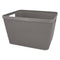 REGENT PLASTIC NEW KNIT DEEP BASKET LARGE, ASST. COLOURS BLUE, GREY AND WHITE (360X295X215MM)