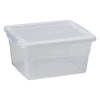 REGENT PLASTIC KEY STORAGE BOX SMALL CLEAR, 1.3LT (160X130X85MM)