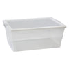 REGENT PLASTIC KEY RECT. STORAGE BOX X-LARGE CLEAR, 15LT (420X290X175MM)