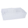 REGENT PLASTIC VENICE BASKET SMALL CLEAR, (105X150X80MM)