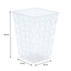 REGENT PLASTIC VENICE TALL BASKET SMALL CLEAR, (75X75X105MM)