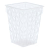 REGENT PLASTIC VENICE TALL BASKET SMALL CLEAR, (75X75X105MM)