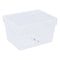 REGENT PLASTIC VENICE BASKET SMALL CLEAR, (105X150X80MM)