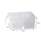 REGENT PLASTIC FRIDGE & PANTRY DEEP BASKET WITH VERTICAL DIVIDER CLEAR,  (330X240X130MM)